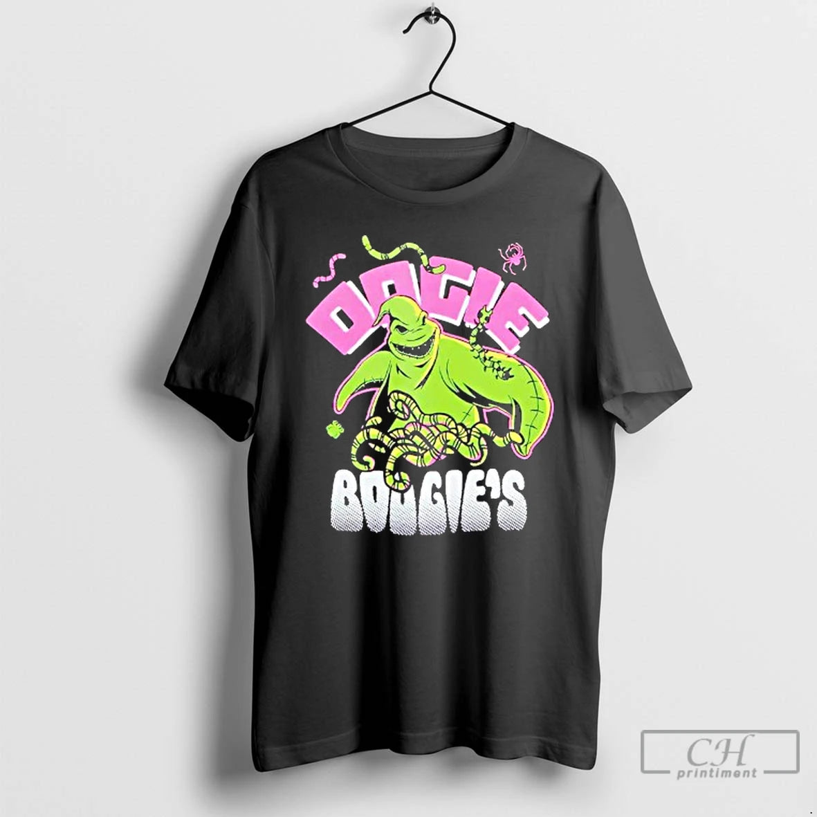 Premium The Nightmare Before Christmas Oogie Boogie Glow In The Dark T Shirts
