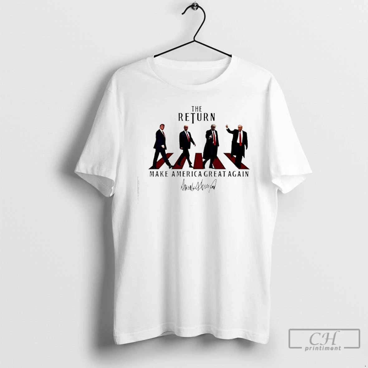 Premium The Return Make America Great Again Abbey Road President Donald J Trump T Shirts