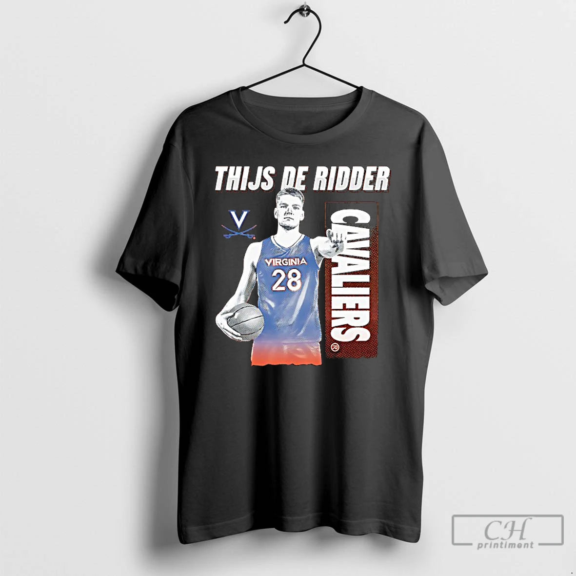 Premium Thijs De Ridder Virginia Cavaliers Graphic