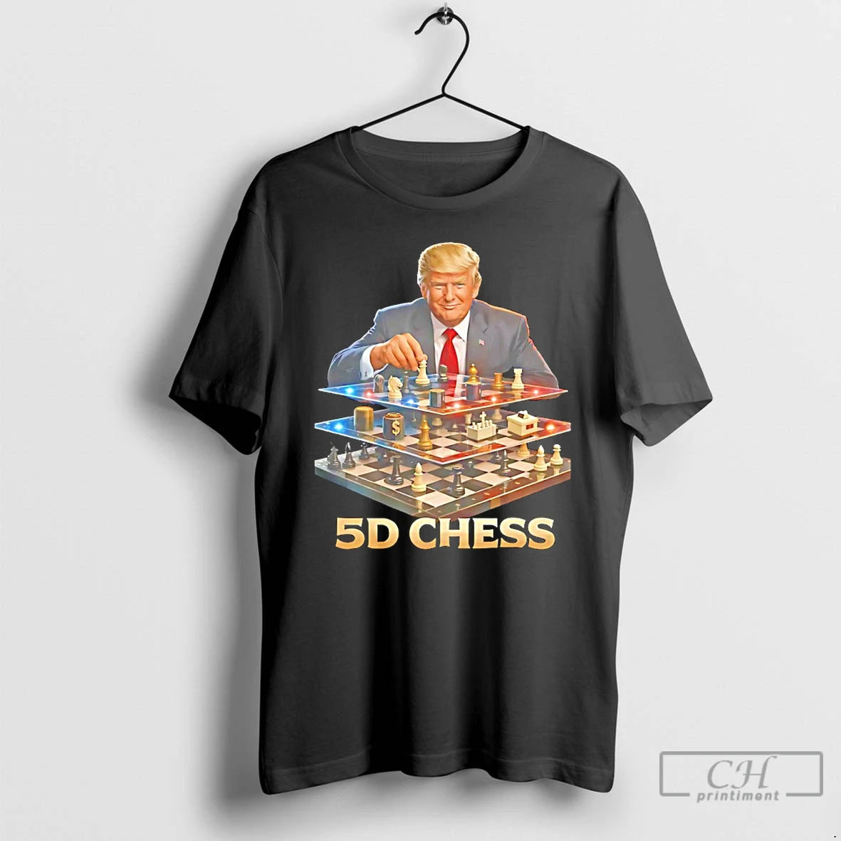 Premium Trump 5d Chess Art