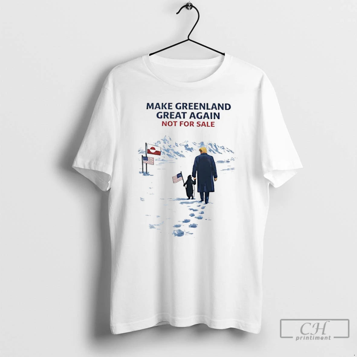 Trump Penguin But Why Make Greenland Great Again Not For Sale