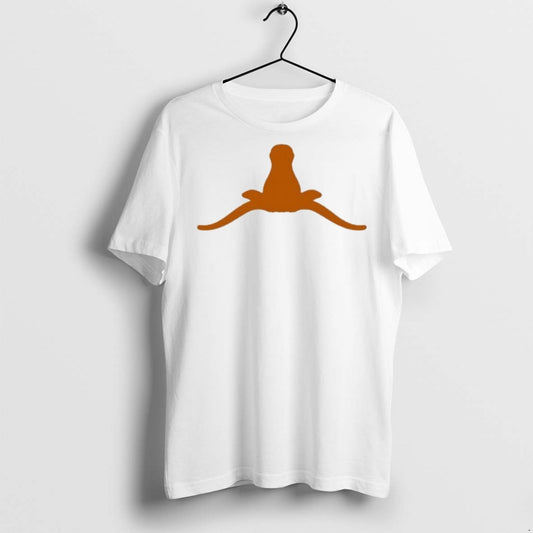 Premium Tuck Fexas Horns Down T Shirts