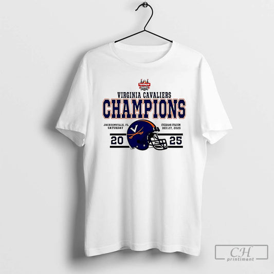Premium Virginia Cavaliers Football 2025 Taxslayer Gator Bowl Champions Classic