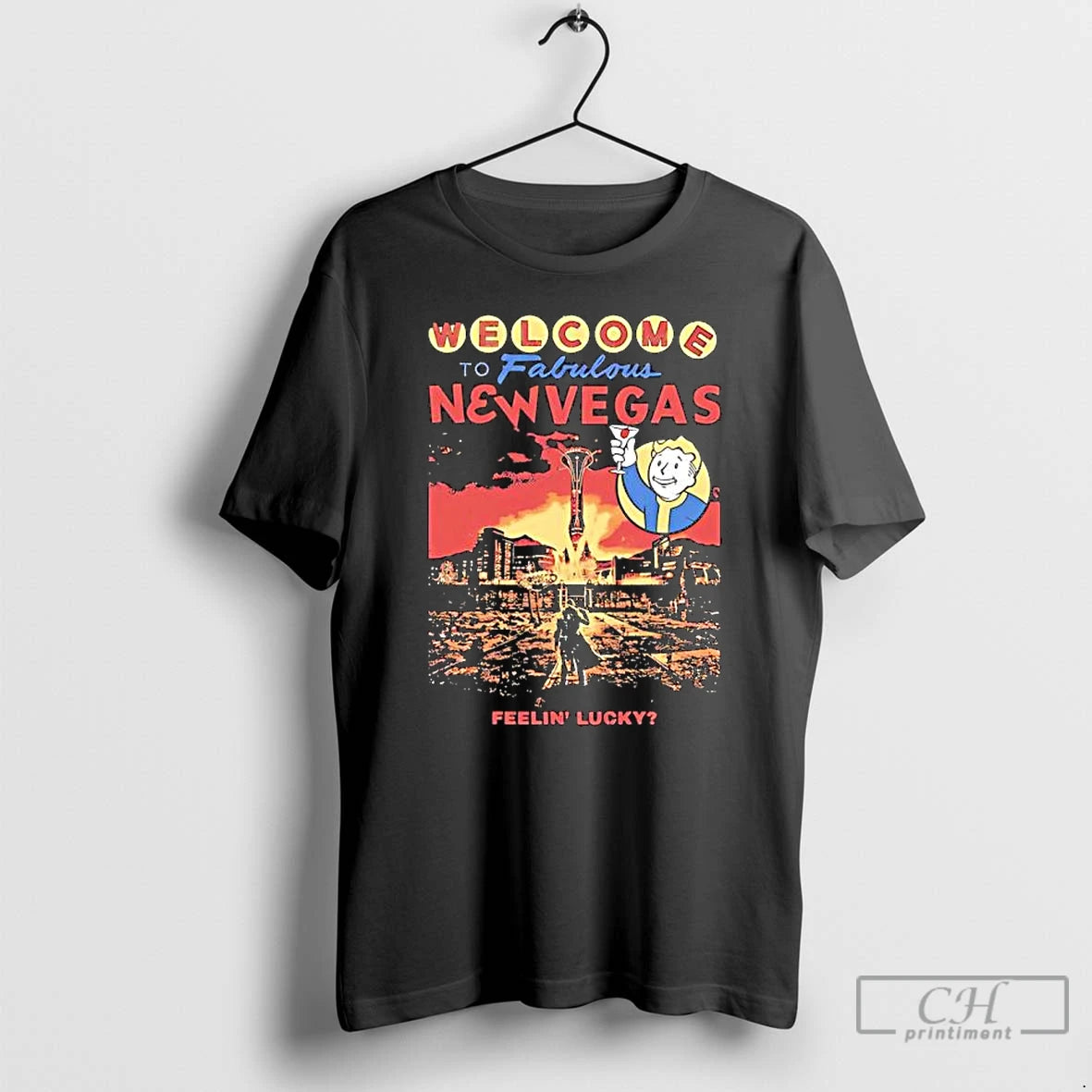 Premium Welcome To Fabulous New Vegas Feelin Lucky