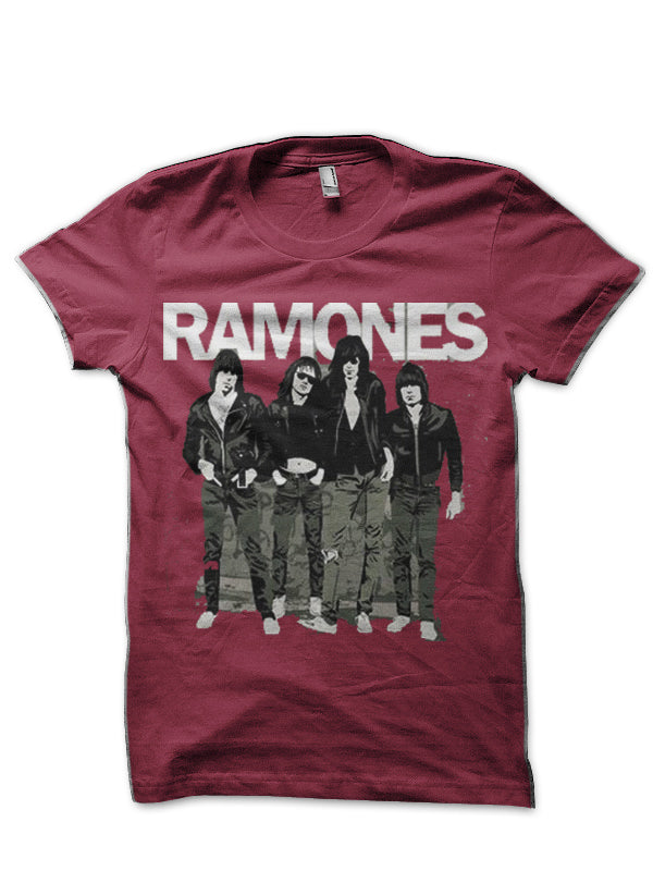 Ramones Maroon T-Shirt