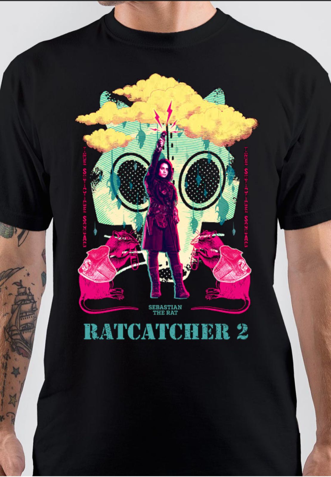 Ratcatcher 2 Black T-Shirt