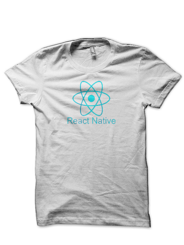 React Native White T-Shirt