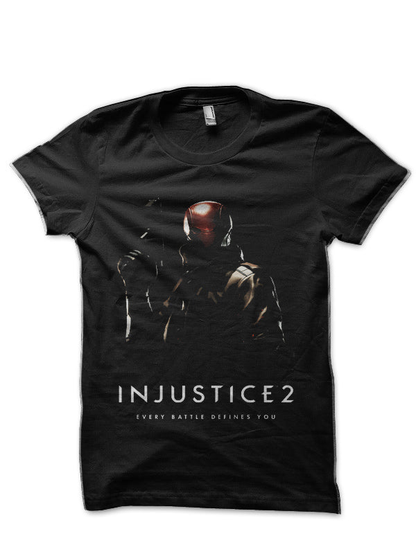 Injustice 2 – Red Hood Black T-Shirt
