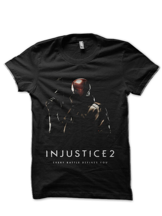 Injustice 2 – Red Hood Black T-Shirt