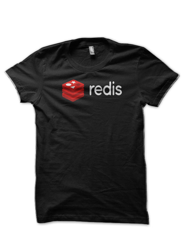 Redis Black T-Shirt