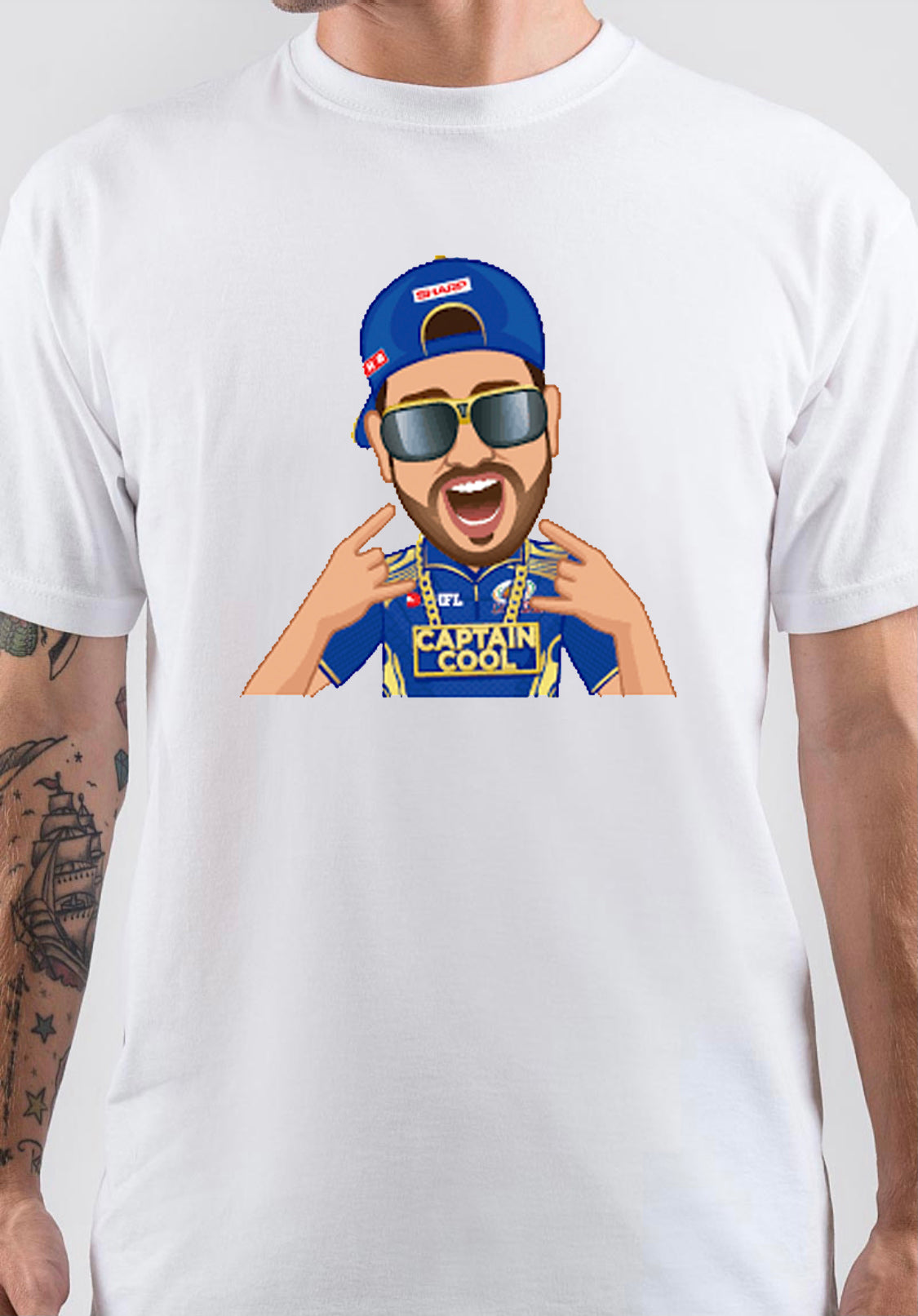 Rohit Sharma Captain Cool T-Shirt