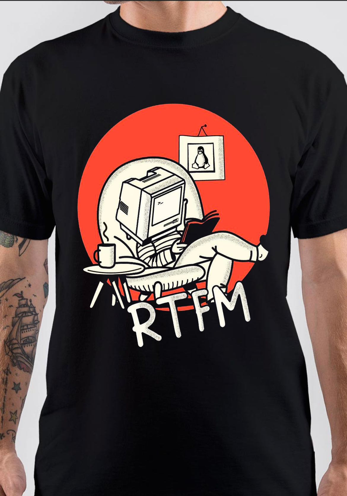 Rtfm Black T-Shirt