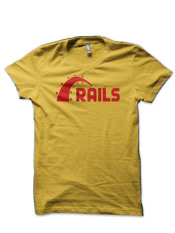 Ruby On Rails Yellow T-Shirt