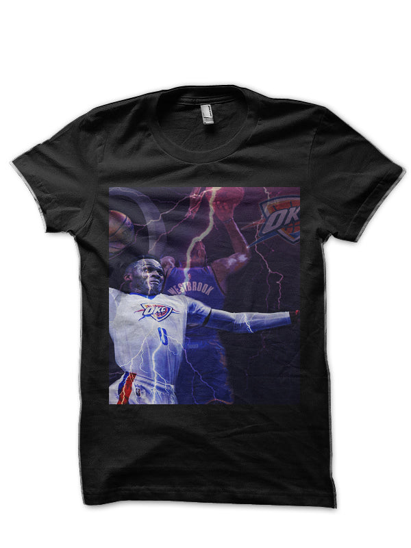 Russell Westbrook “Thunderous” Artwork T-Shirt