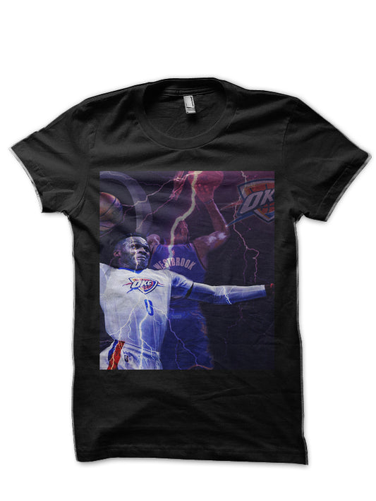 Russell Westbrook “Thunderous” Artwork T-Shirt