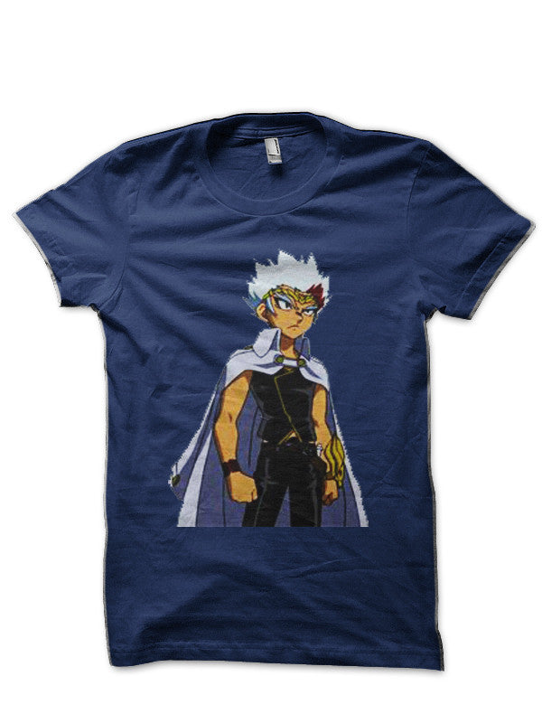Ryuga Navy Blue T-Shirt