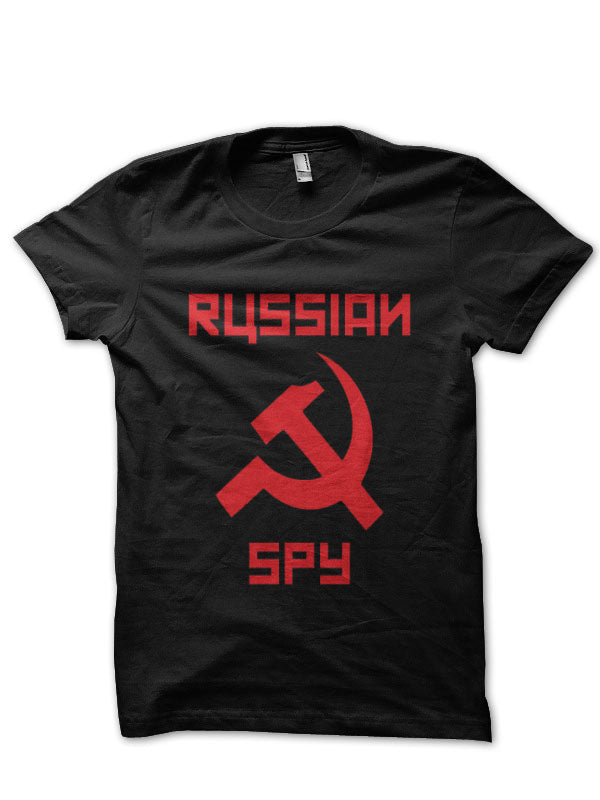 Russian Spy Half Sleeve T-Shirt