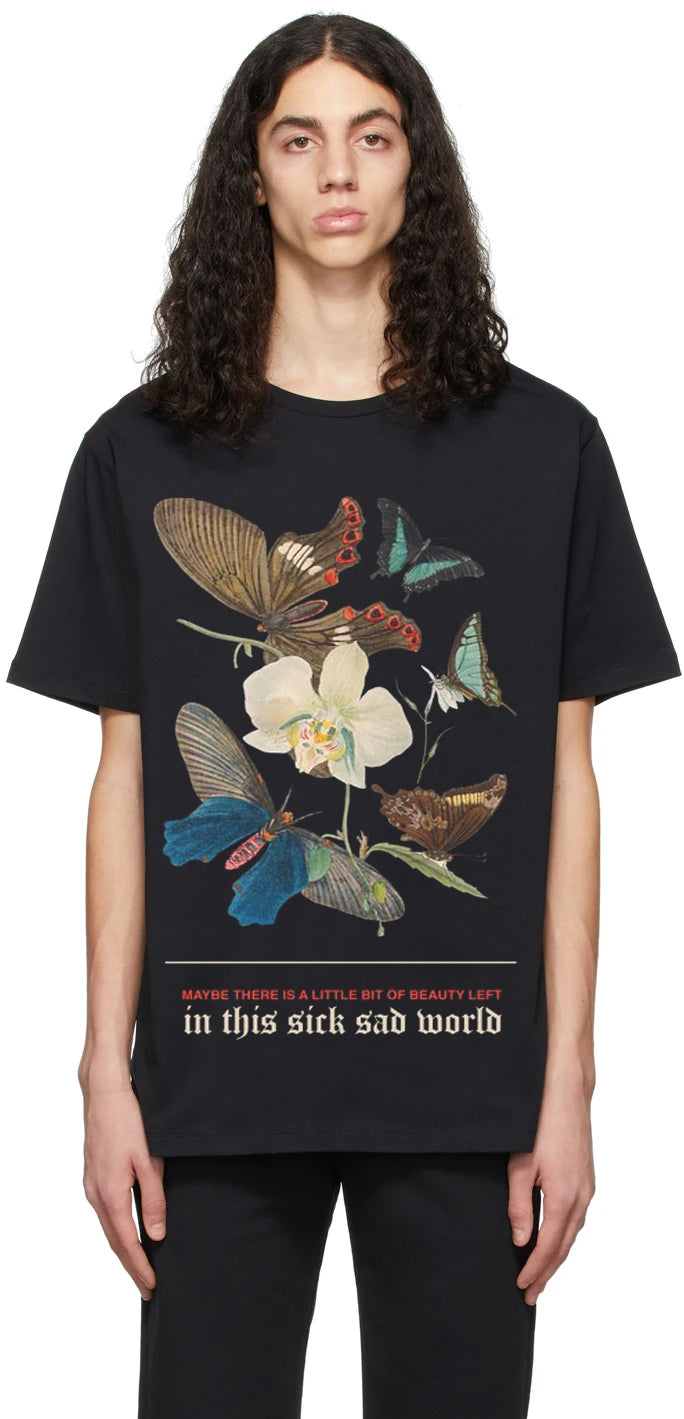 Sad World Oversized Drop T-Shirt