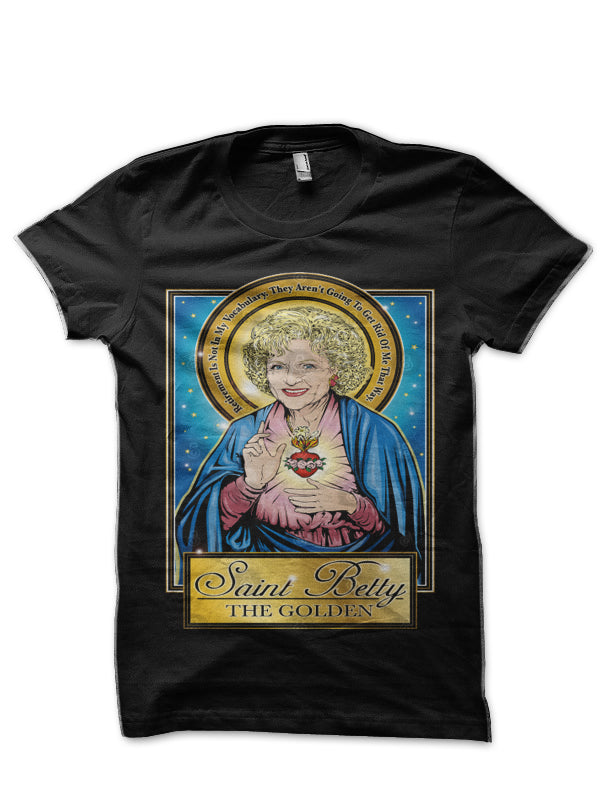 Saint Betty Black T-Shirt
