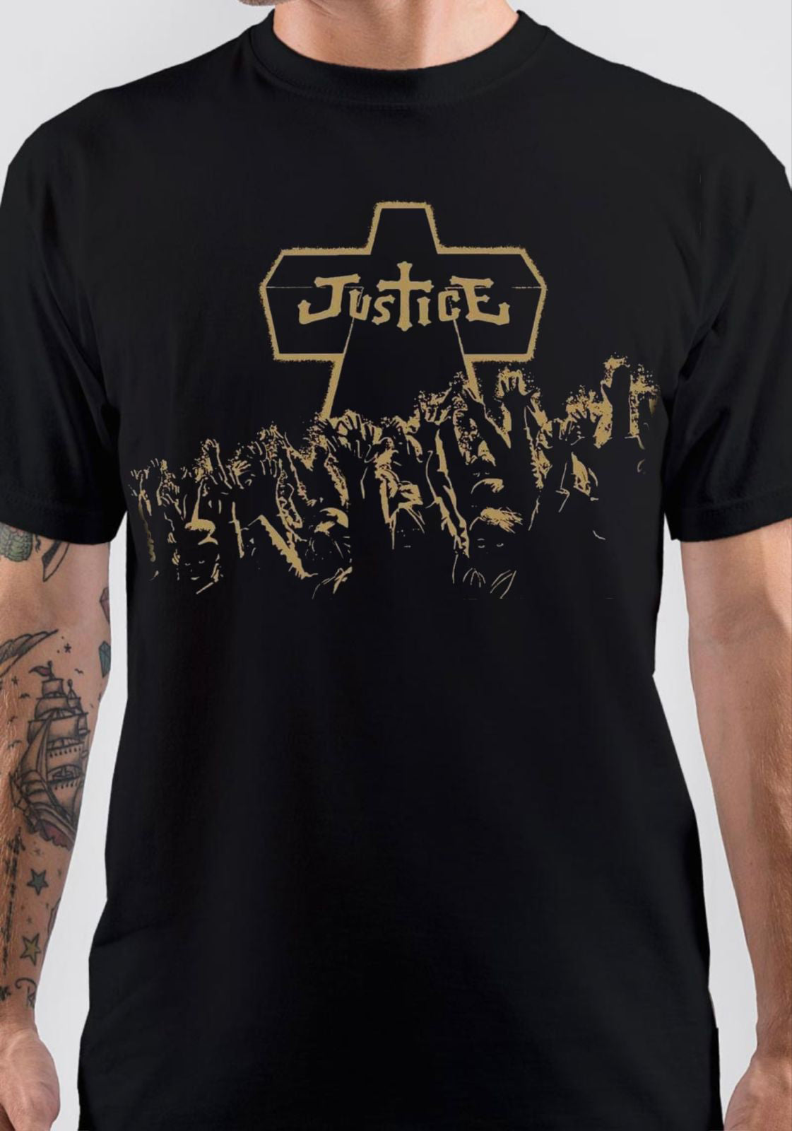 Justice Scenario Rock T-Shirt