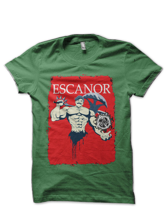 Escanor – The seven deadly sins Green T-Shirt