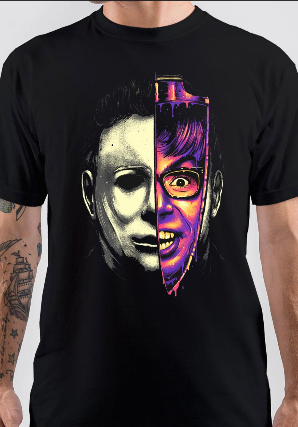 Shaggin’ and Slashin’ Black T-Shirt