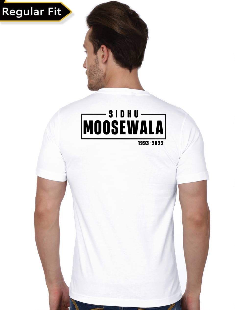 Sidhu Moose Wala White T-Shirt