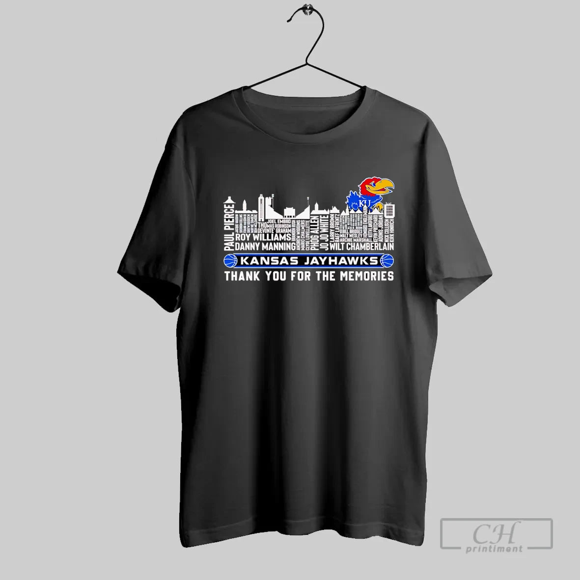 Skyline Kansas Jayhawks Thank You For The Memories