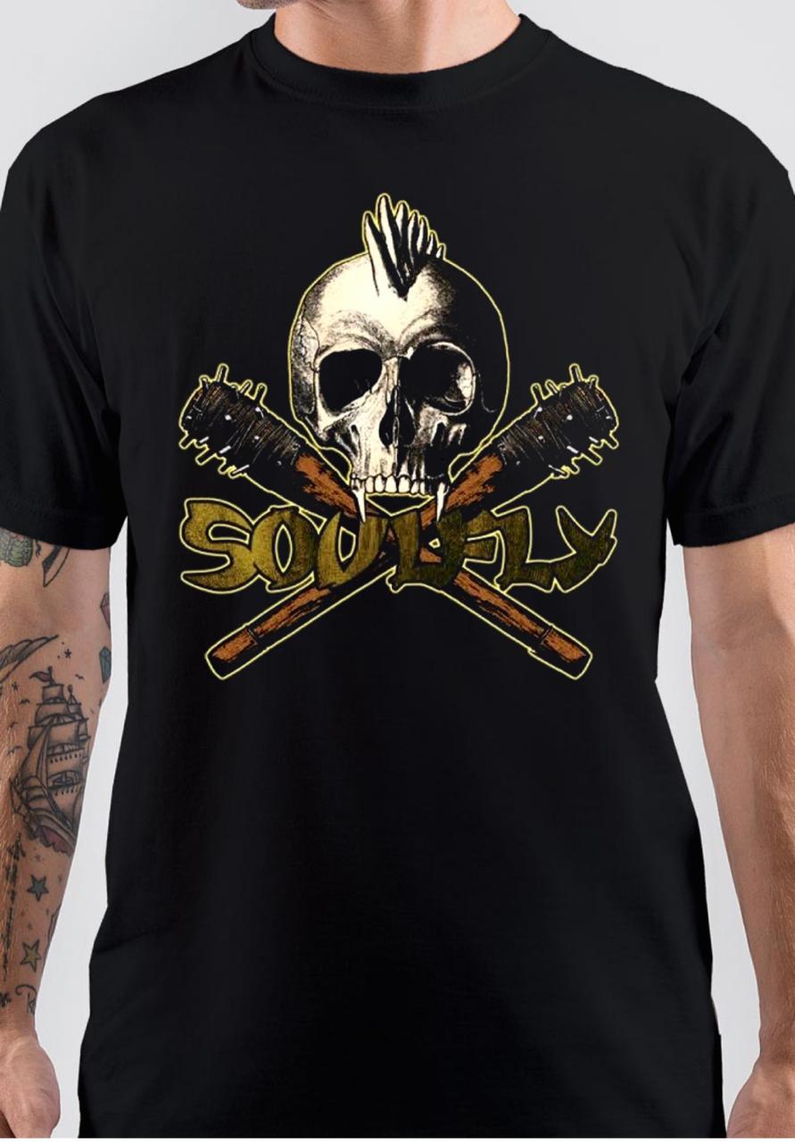 Soulfly Black T-Shirt