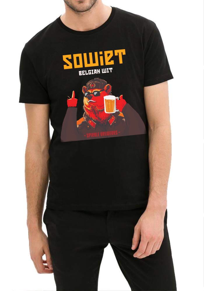 Sowiet Belgian Wit T-Shirt