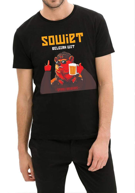 Sowiet Belgian Wit T-Shirt