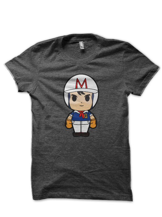 Speed Racer Charcoal Grey T-Shirt
