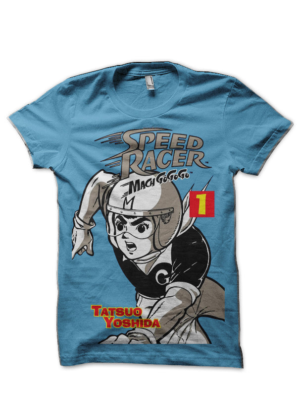 Speed Racer Light Blue T-Shirt