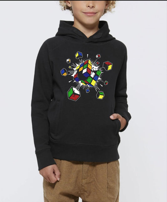 Speedcubing Funny Rubik’s Cuber Kids Hoodie