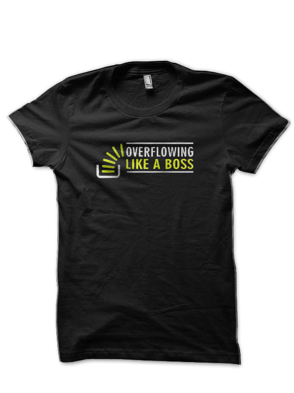 Stake Overflow Black T-Shirt
