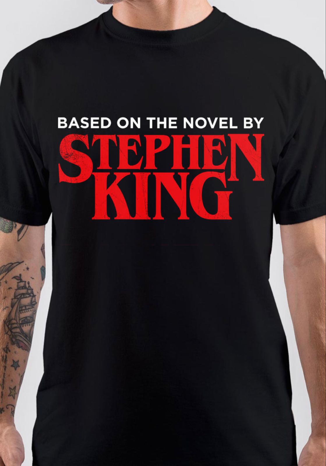 Stephen King Black T-Shirt