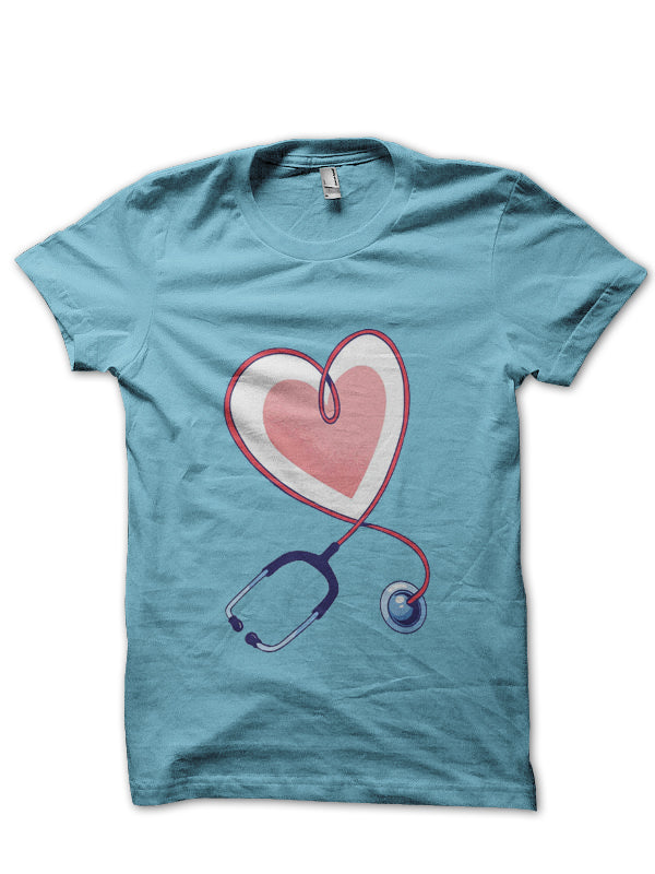 Stethoscope Heart Doctor T-Shirt