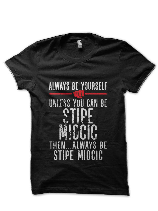 Stipe Miocic Black T-Shirt