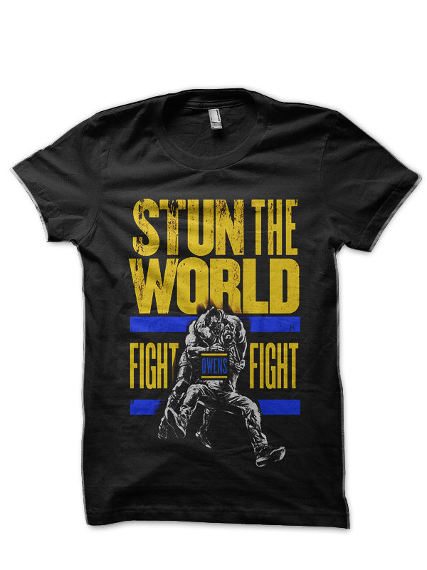 Stun The World Kevin Owens Black T-Shirt