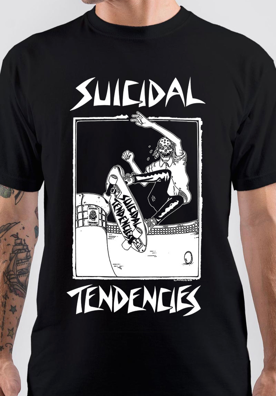 Suicidal Tendencies Band Skatepool T-Shirt