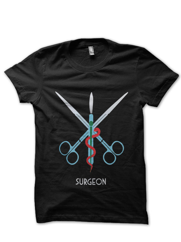 Surgeon Rod Of Asclepius Doctor T-Shirt