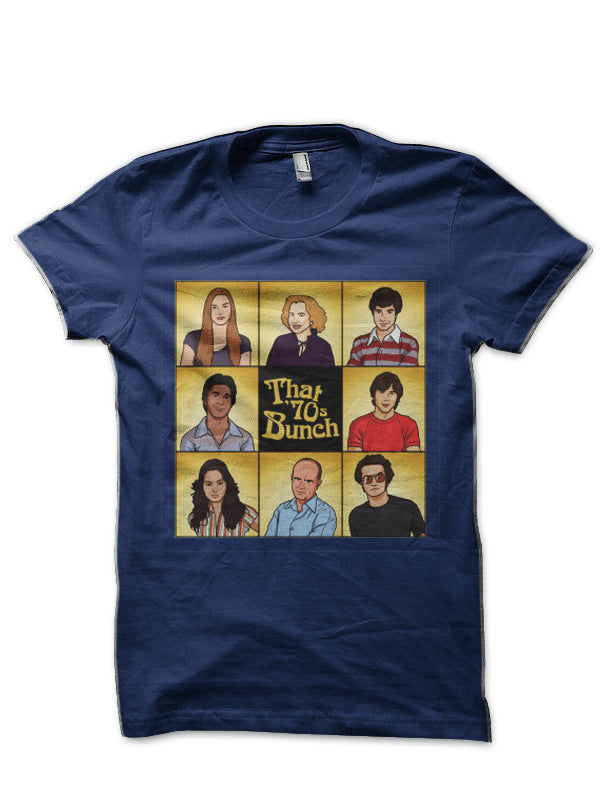 That ’70s Bunch Navy Blue T-Shirt