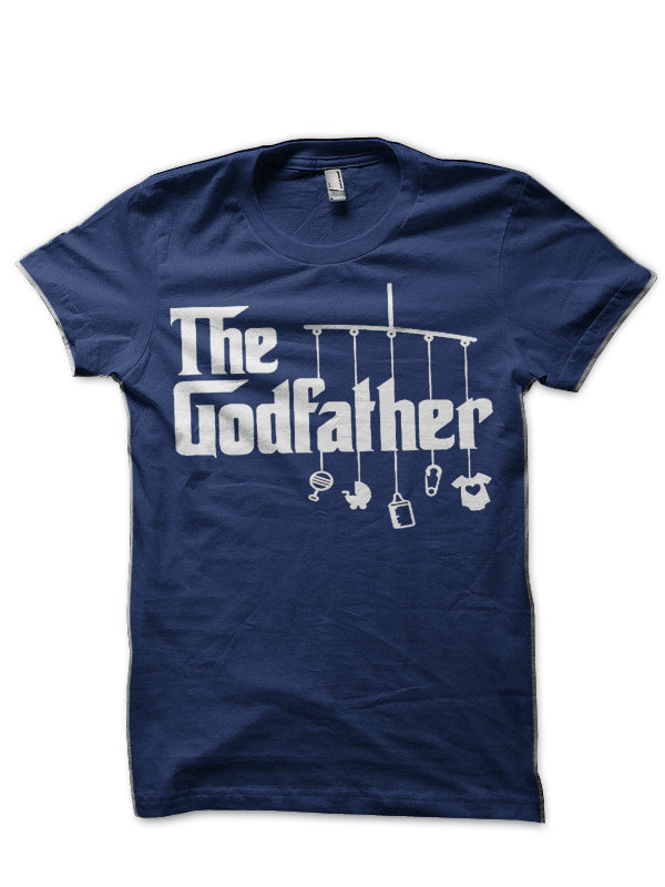 For Godfather, Gift For Godfather Navy Blue T-Shirt