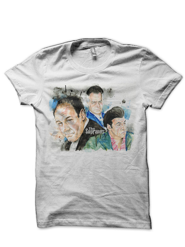 The Sopranos White T-Shirt