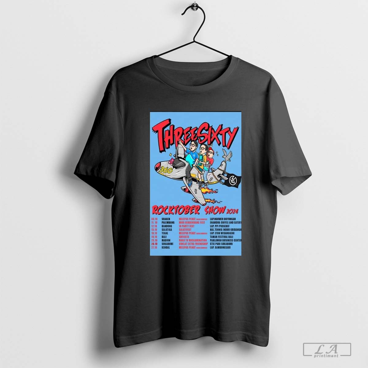 Threesixty Rocktober Show 2024 Poster
