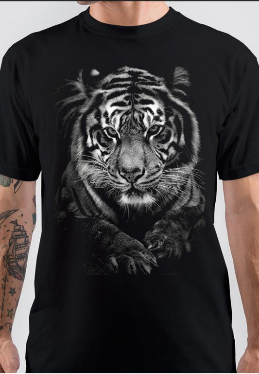 Tiger Black T-Shirt