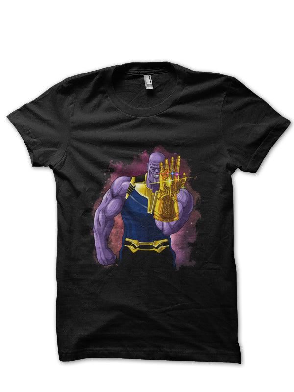 Titan’s Infinity Adventure Black Half Sleeve T-SHIRT