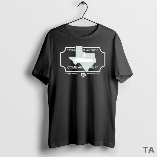 Top Come And Take It Texas A And M Aggies Football T Shirt Sweater