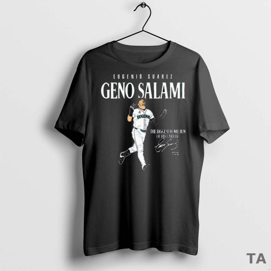 Top Eugenio Suarez Geno Salami The Biggest Home Run Of His Career Seattle Mariners Mlb