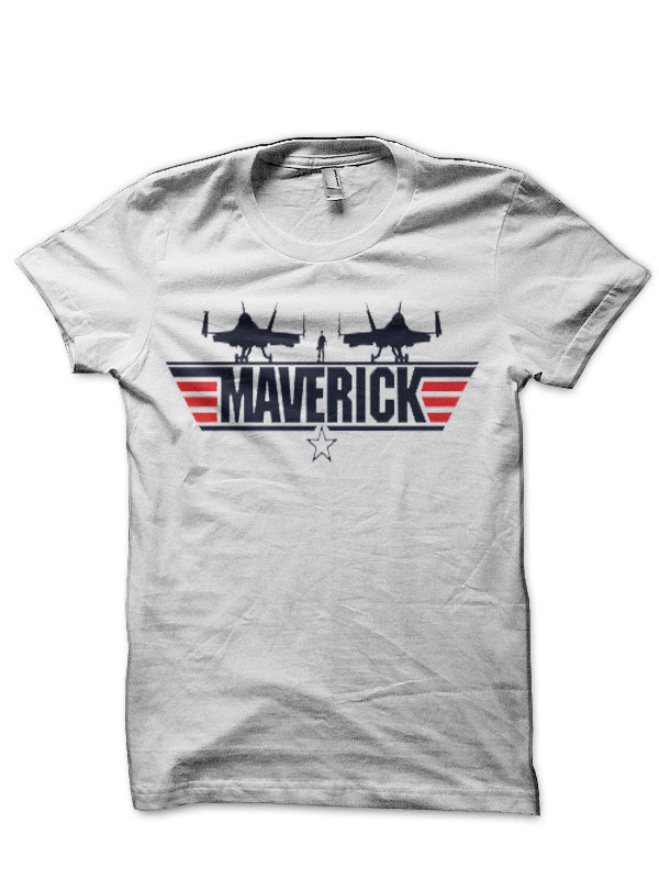 Top Gun Maverick White T-Shirt